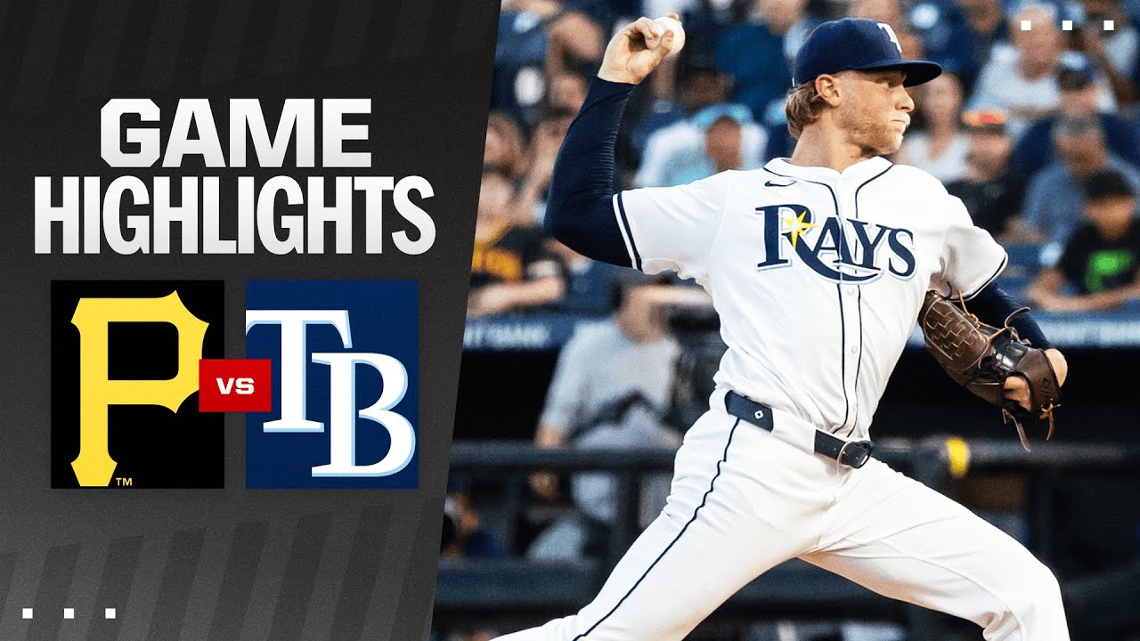 Pirates vs. Rays Game Highlights (4/1/25) | MLB Highlights