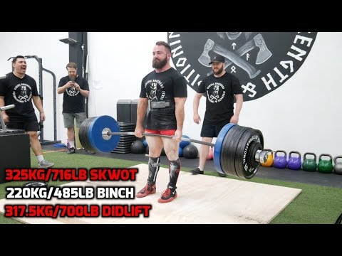 Brett Gibbs - 862.5kg/1901lb Total @ 185lb