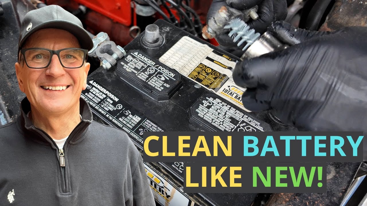 Boost Your Car's Performance with CLEAN Battery Terminals!