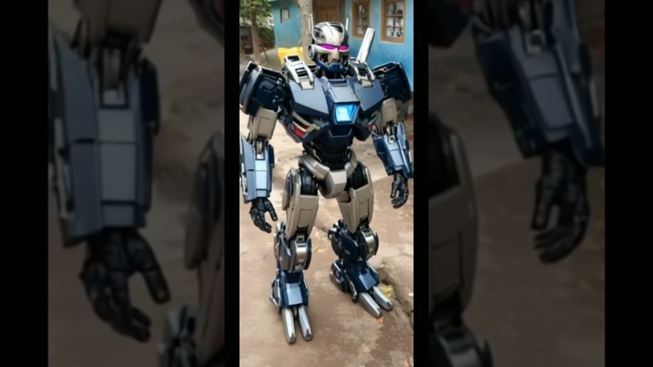 #transformation motor berubah jadi robot #transformers #robot
