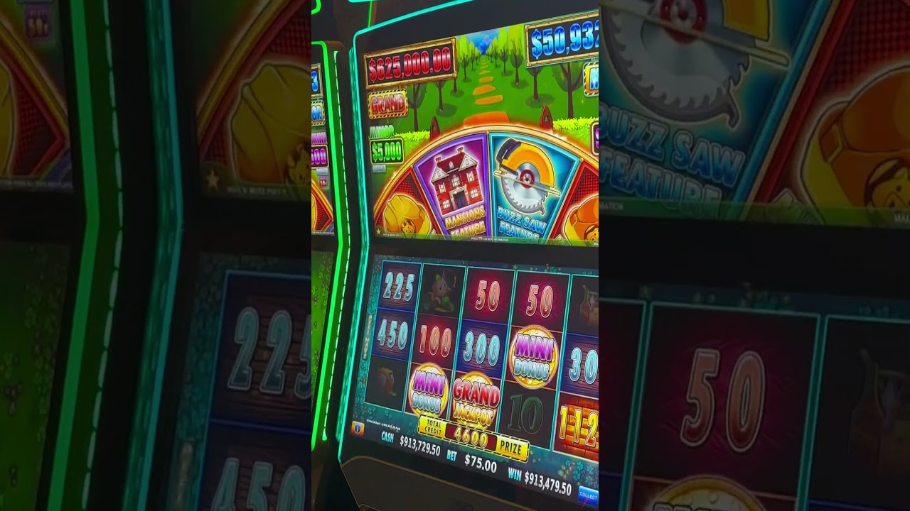 $913000 life changing Grand jackpot #grandjackpot #huffnmorepuff #casino