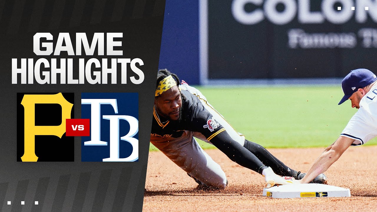 Pirates vs. Rays Game Highlights (4/2/25) | MLB Highlights