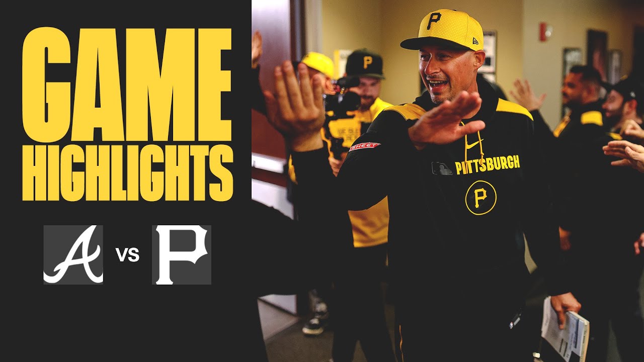 Don Kelly earns First MLB Managerial Win | Pirates vs. Braves Game Highlights (5/9/25)