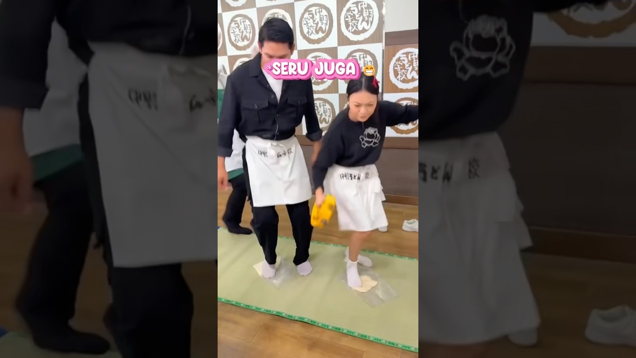 BIKIN MIE JEPANG DI INJEK😭🍜