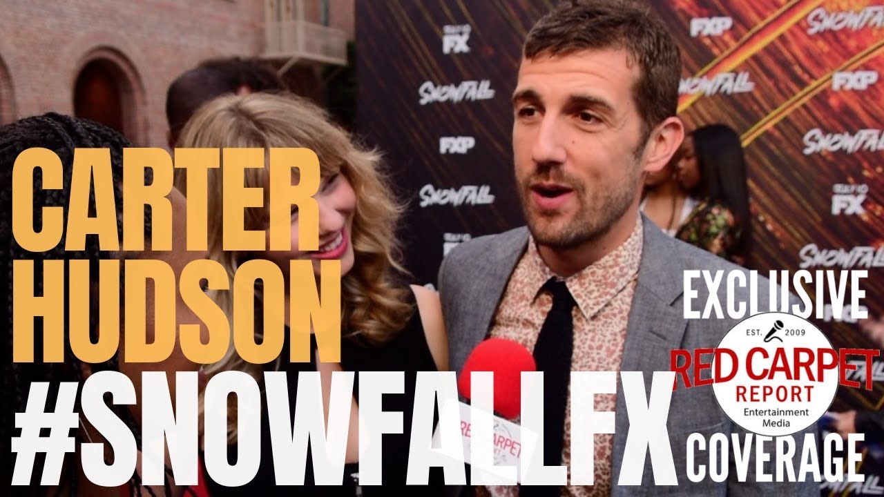 Carter Hudson interviewed at FX Network's "Snowfall" Season 3 Premiere Red Carpet #SnowfallFX