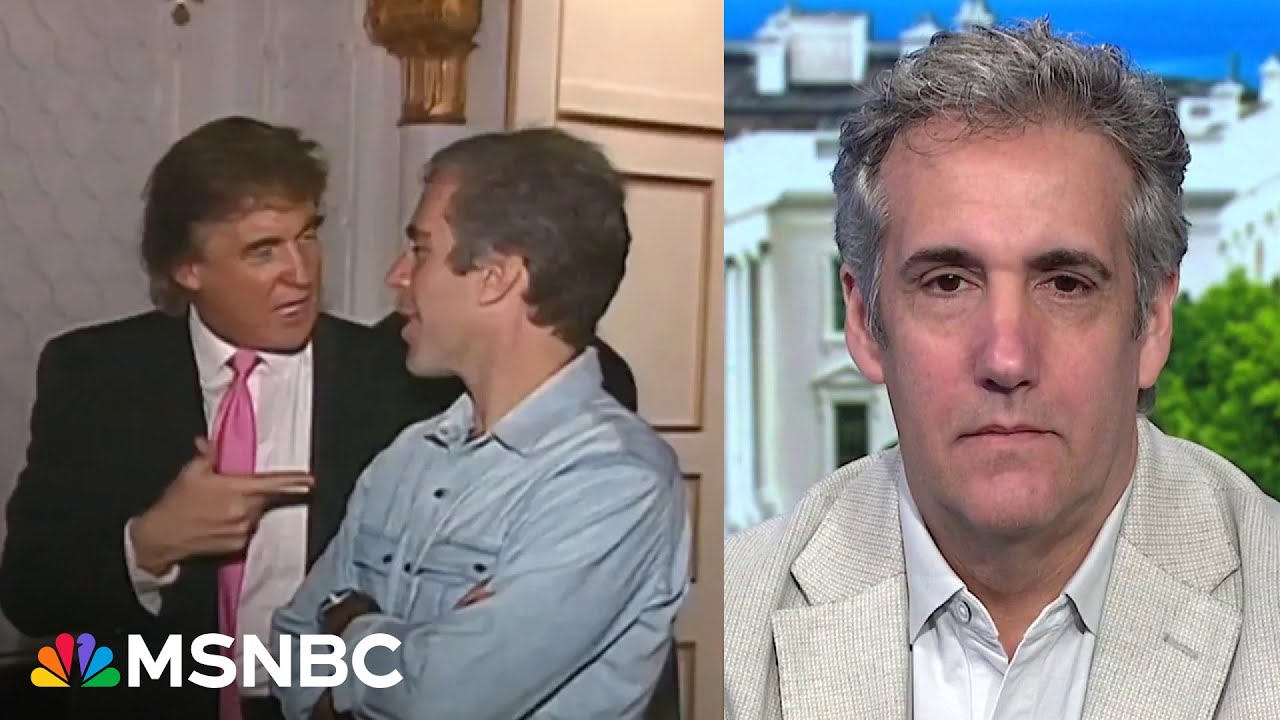 Michael Cohen on what Trump knows: WSJ reports DOJ told Trump his name is in Epstein files