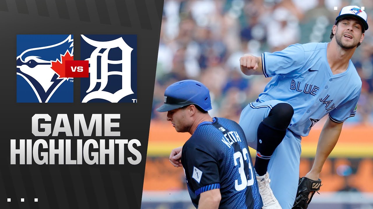 Blue Jays vs. Tigers Game Highlights (7/25/25) | MLB Highlights