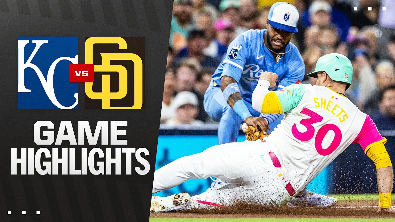 Royals vs. Padres Game Highlights (6/20/25) | MLB Highlights
