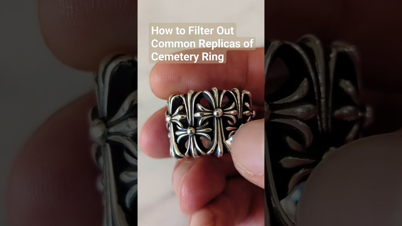 Chrome Hearts Cemetery Ring - How to Authenticate #chromehearts