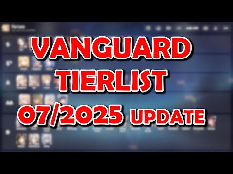 [Azur Lane] Vanguard Tier List Update (July 2025 PR8)