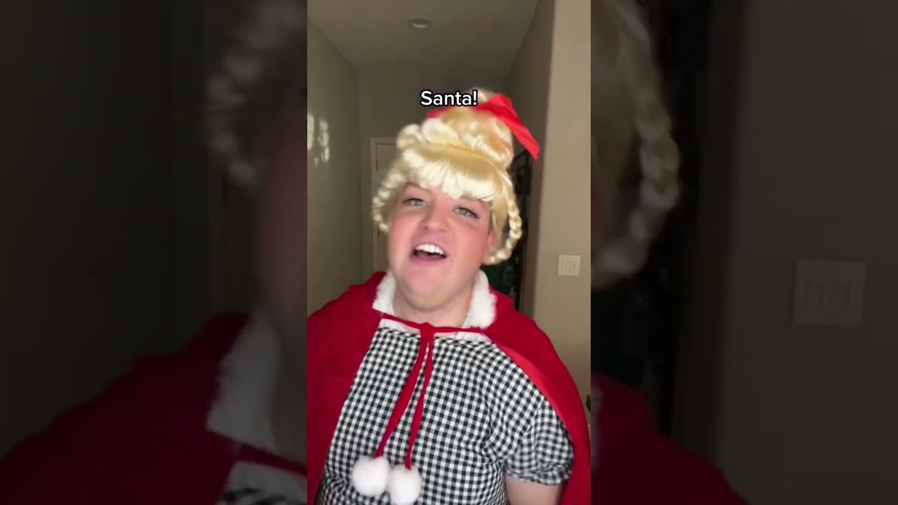 Cindy Lou Who Costume! #shortsmaschallenge