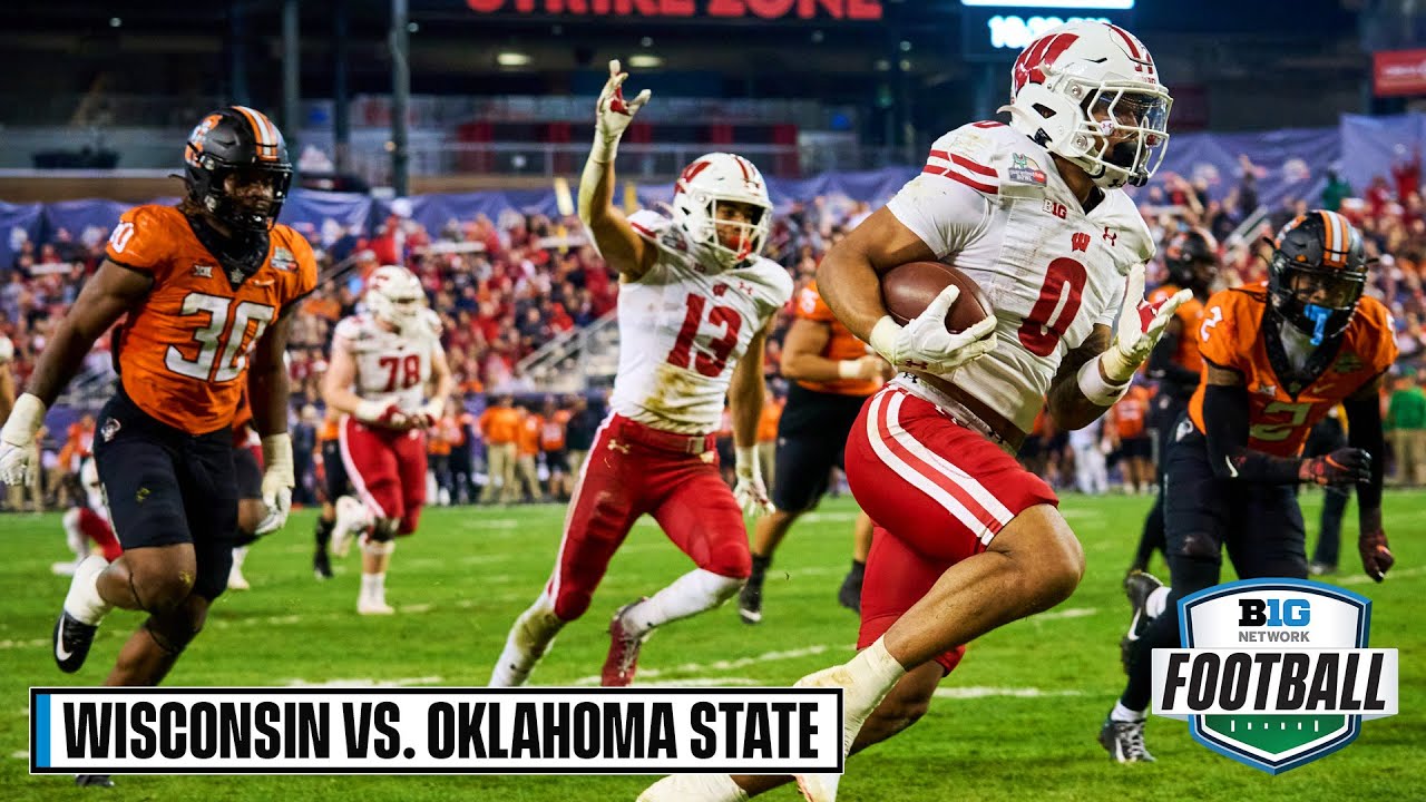 Guaranteed Rate Bowl: Wisconsin vs. Oklahoma State | Highlights | Dec. 27, 2022  | Big Ten Football
