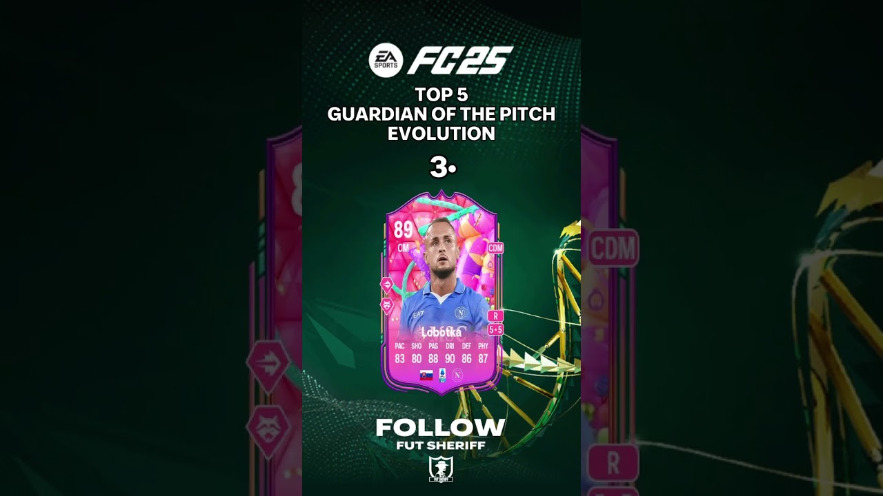 Top 5 GUARDIAN OF THE PITCH EVO . From fut sheriff 🔥