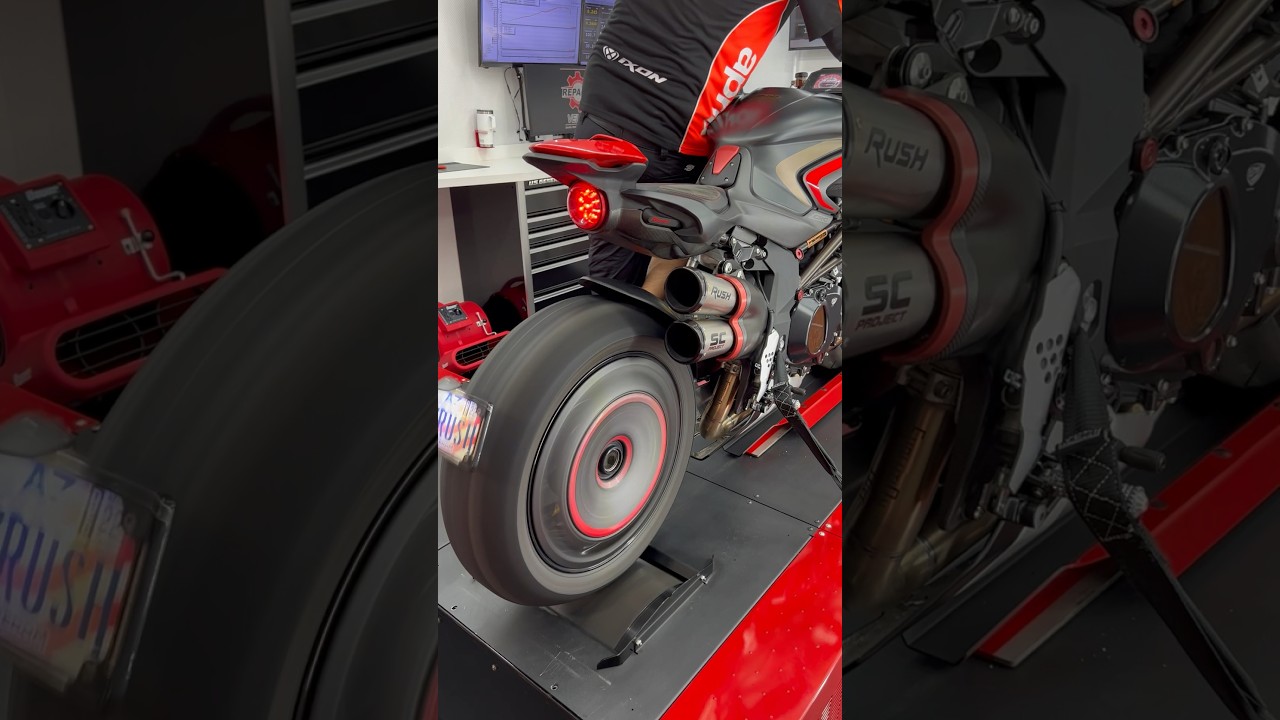 Rate the sound of this MV Agusta Rush 1000? 🔊 We offer tuning for most brands! Whatcha got? 💨