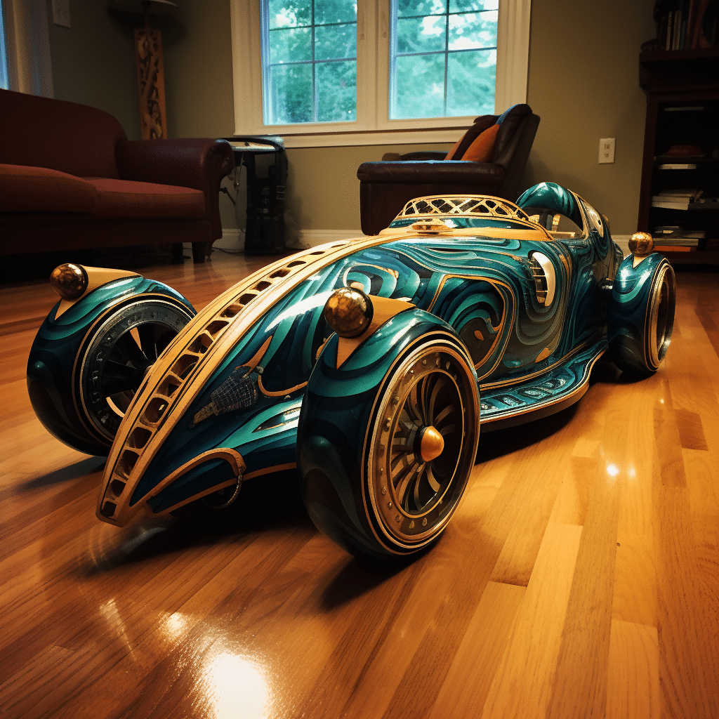 pinewood derby car
