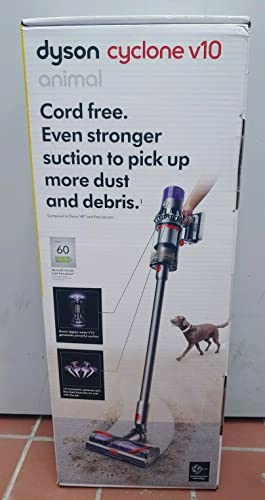 Dyson Cyclone VAnimal Lightweight Cordless Stick Vacuum Cleaner (Renewed) (Purple)