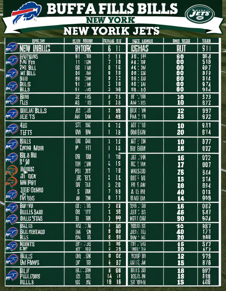buffalo bills vs new york jets stats
