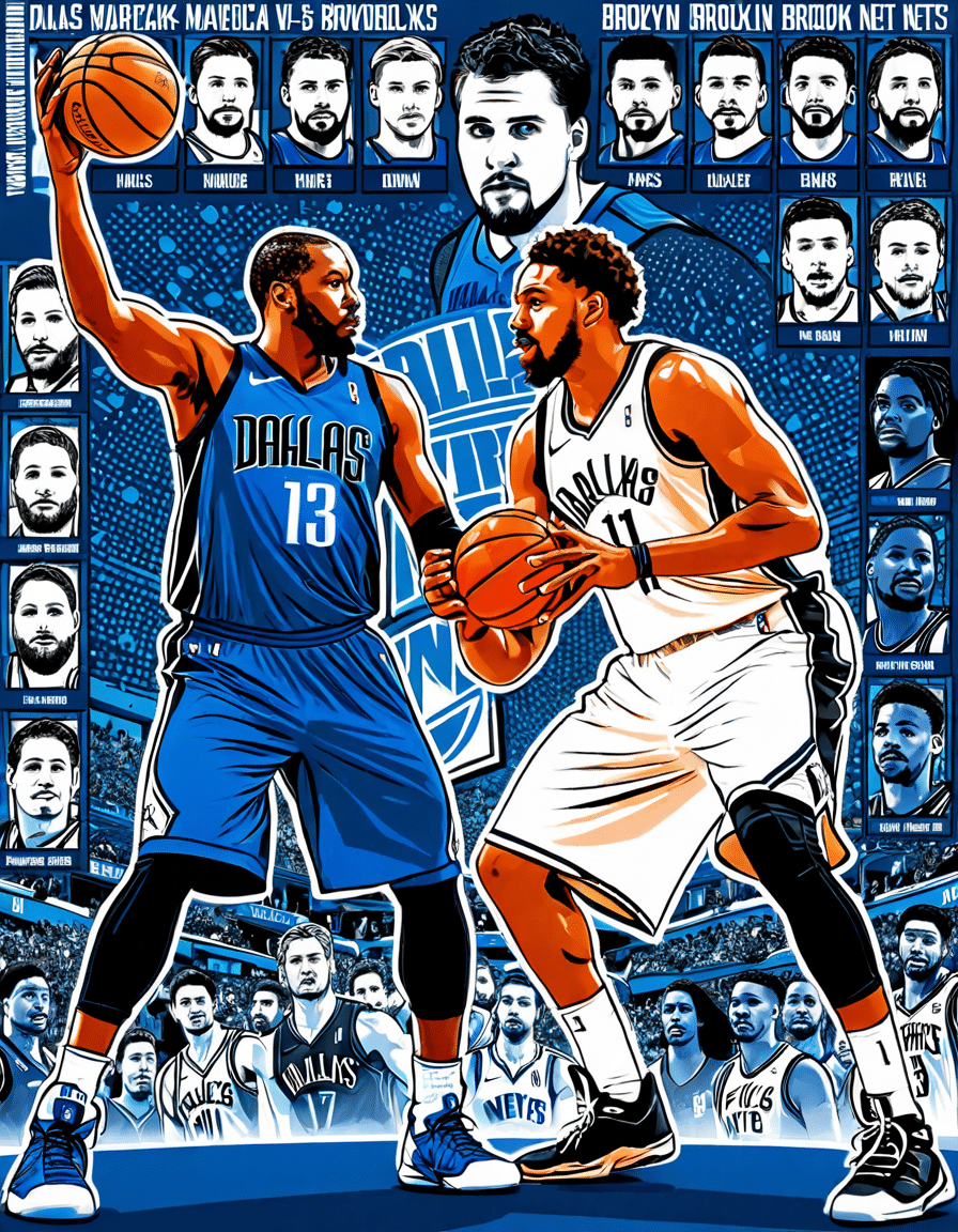 dallas mavericks vs brooklyn nets match player stats