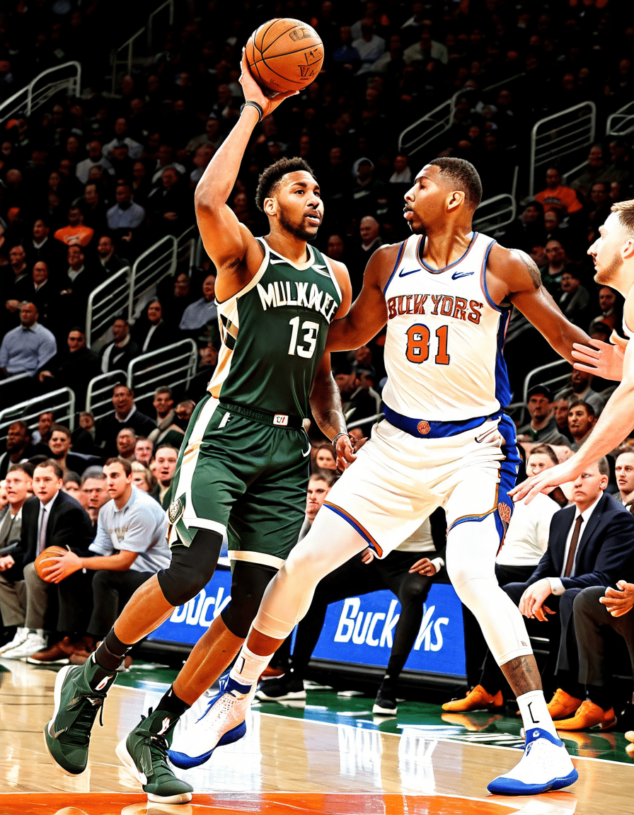 milwaukee bucks vs knicks match player stats