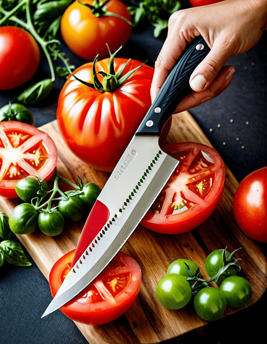serrated knife
