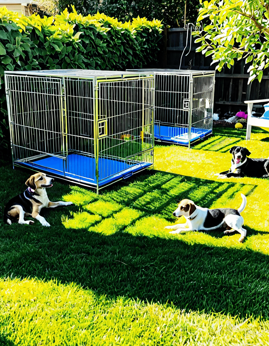 dog cages