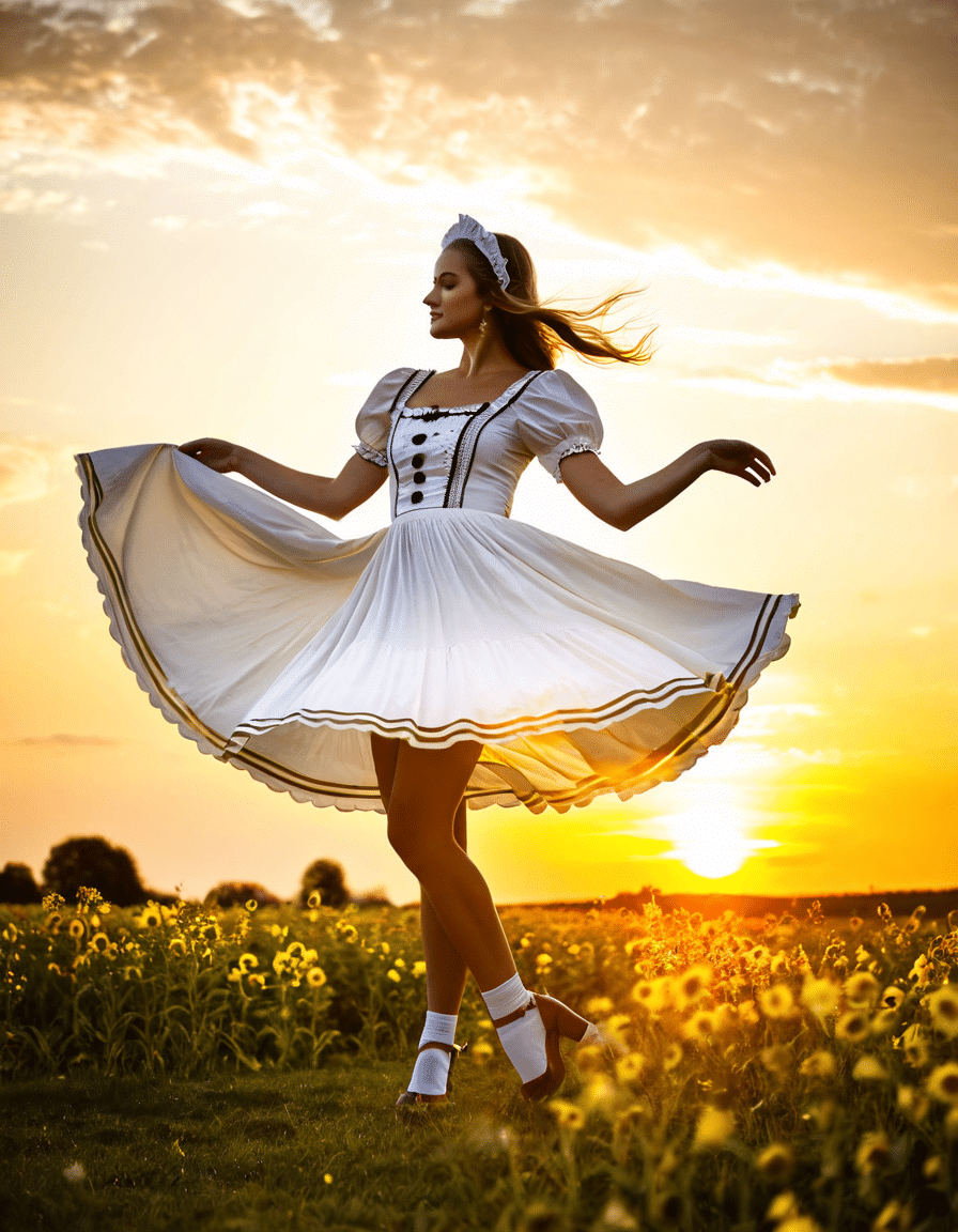 milk maid dress