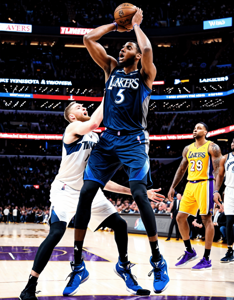 minnesota timberwolves vs lakers timeline