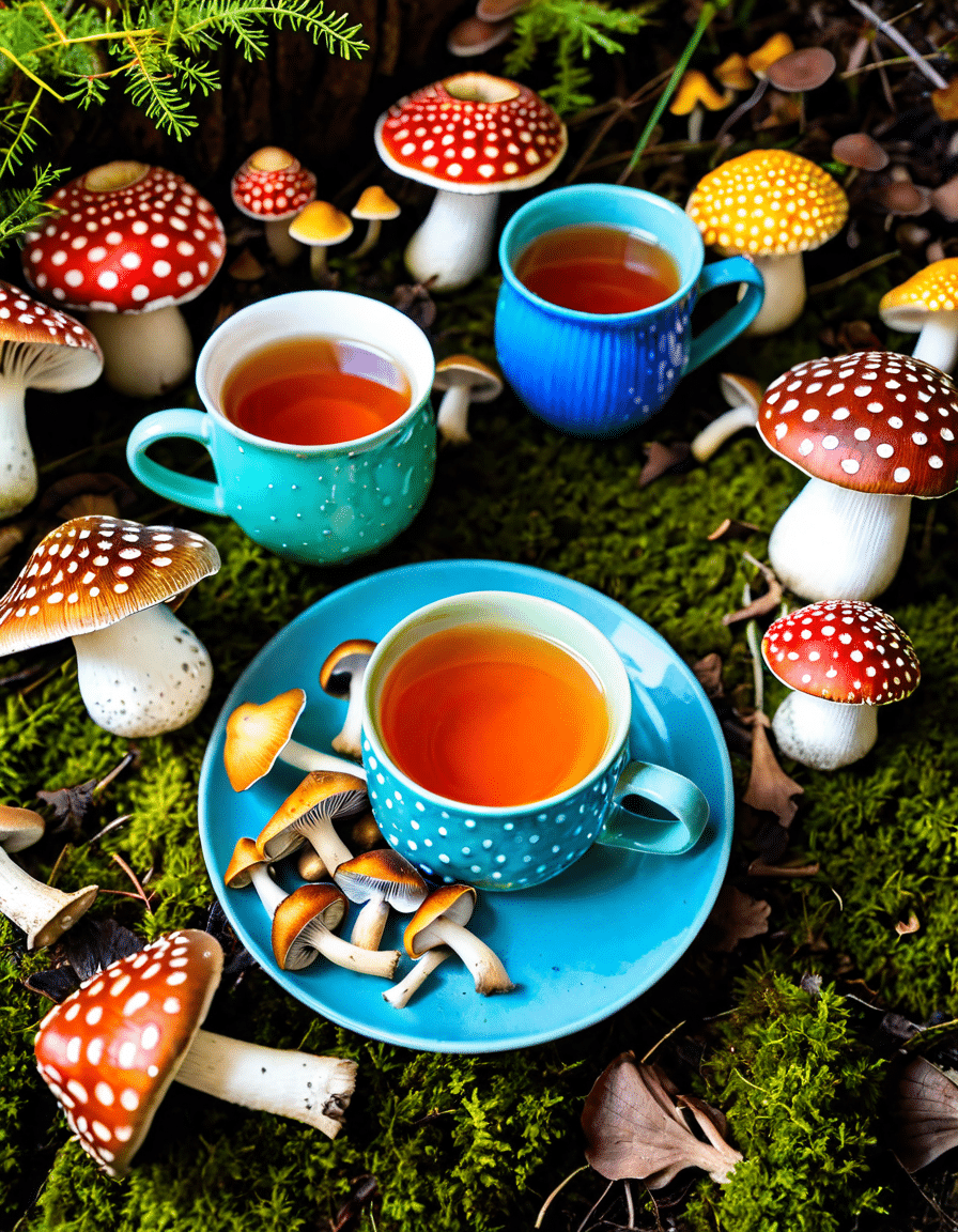 mushroom tea