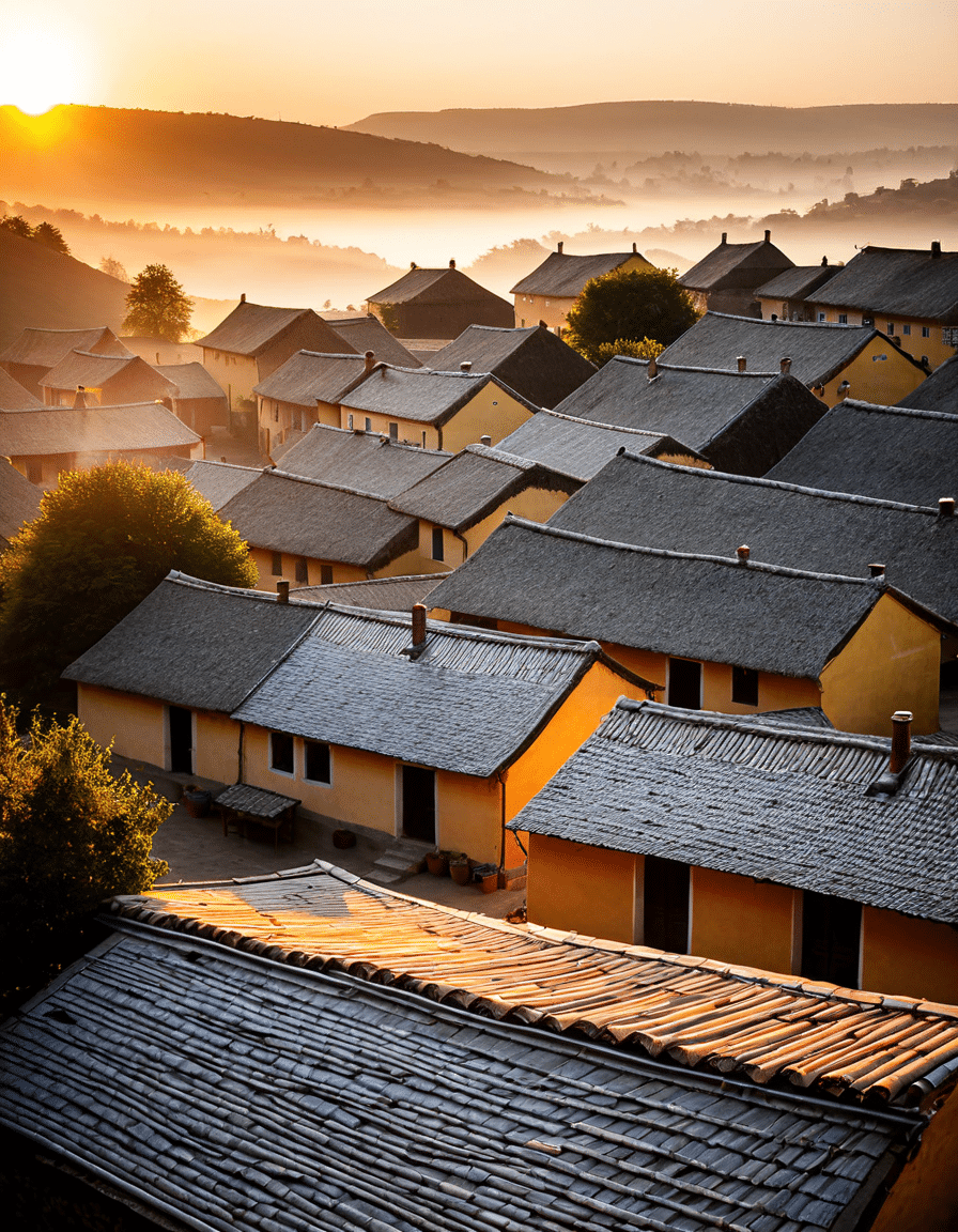 sleeping village