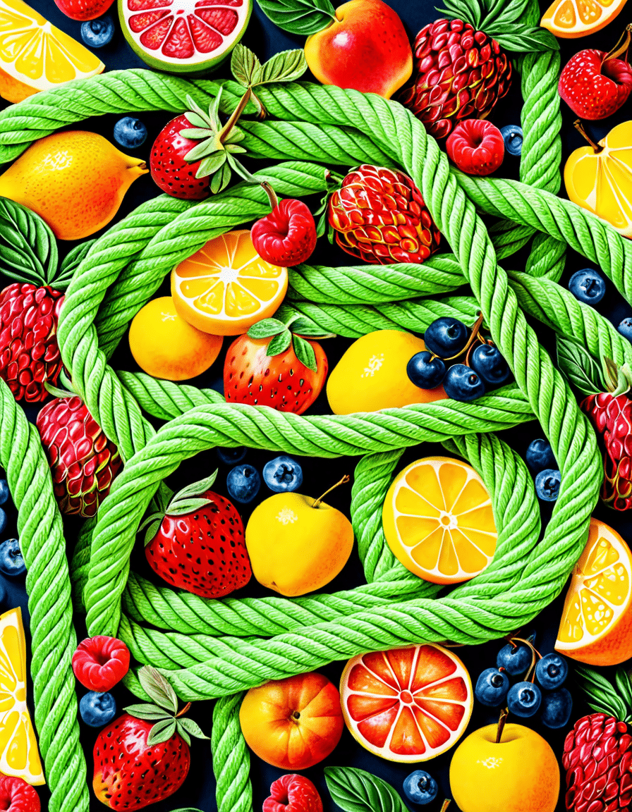 sweet tart ropes