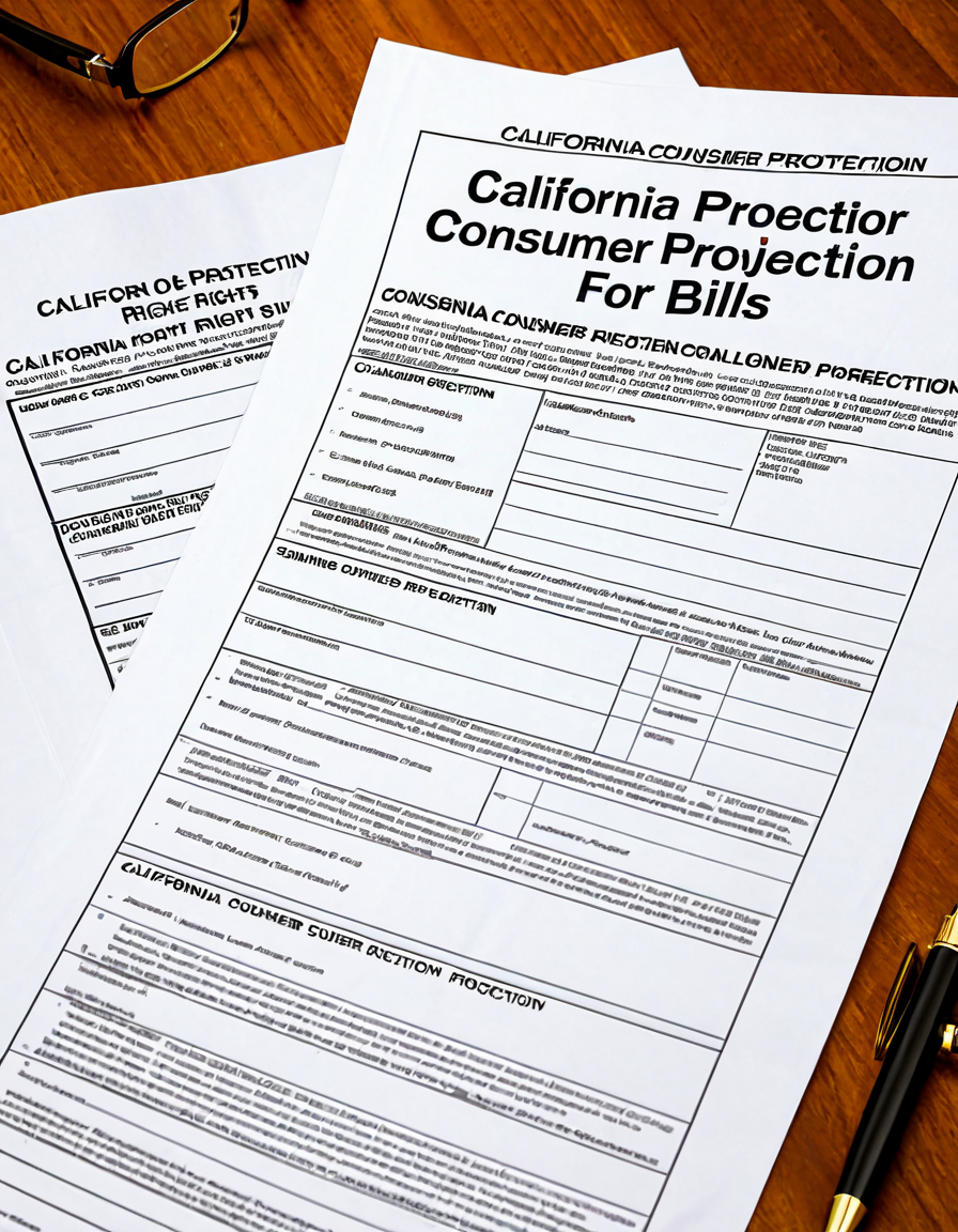 california consumer protection bills