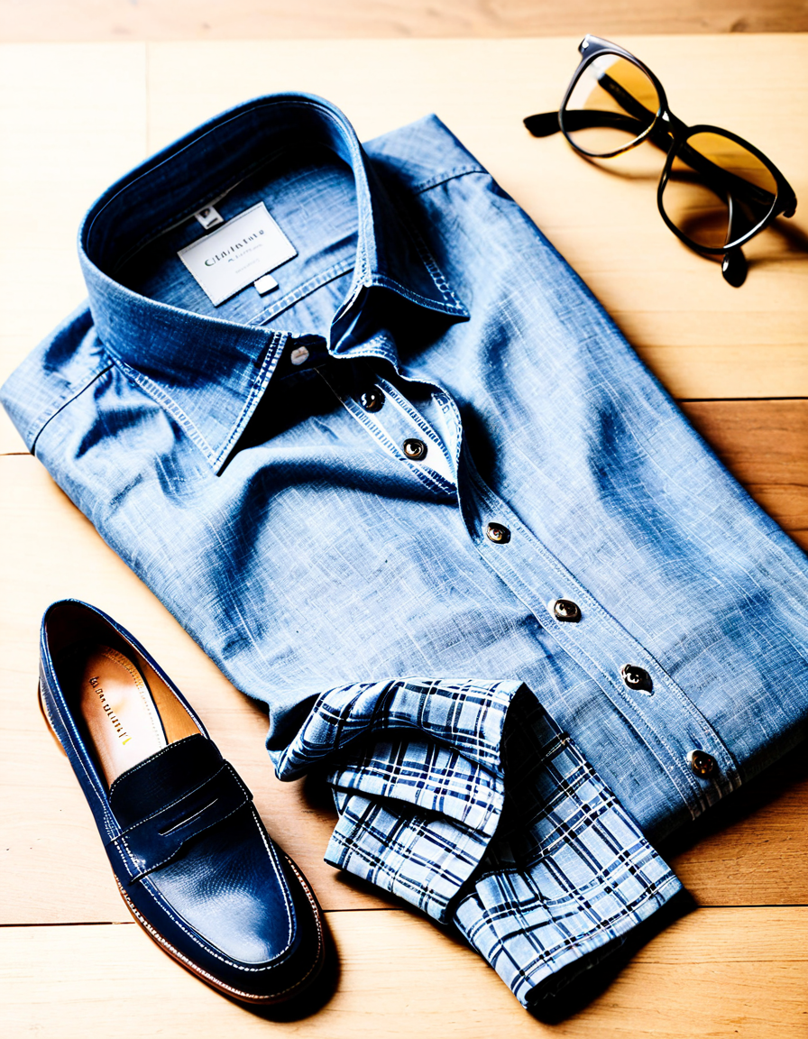 chambray shirt