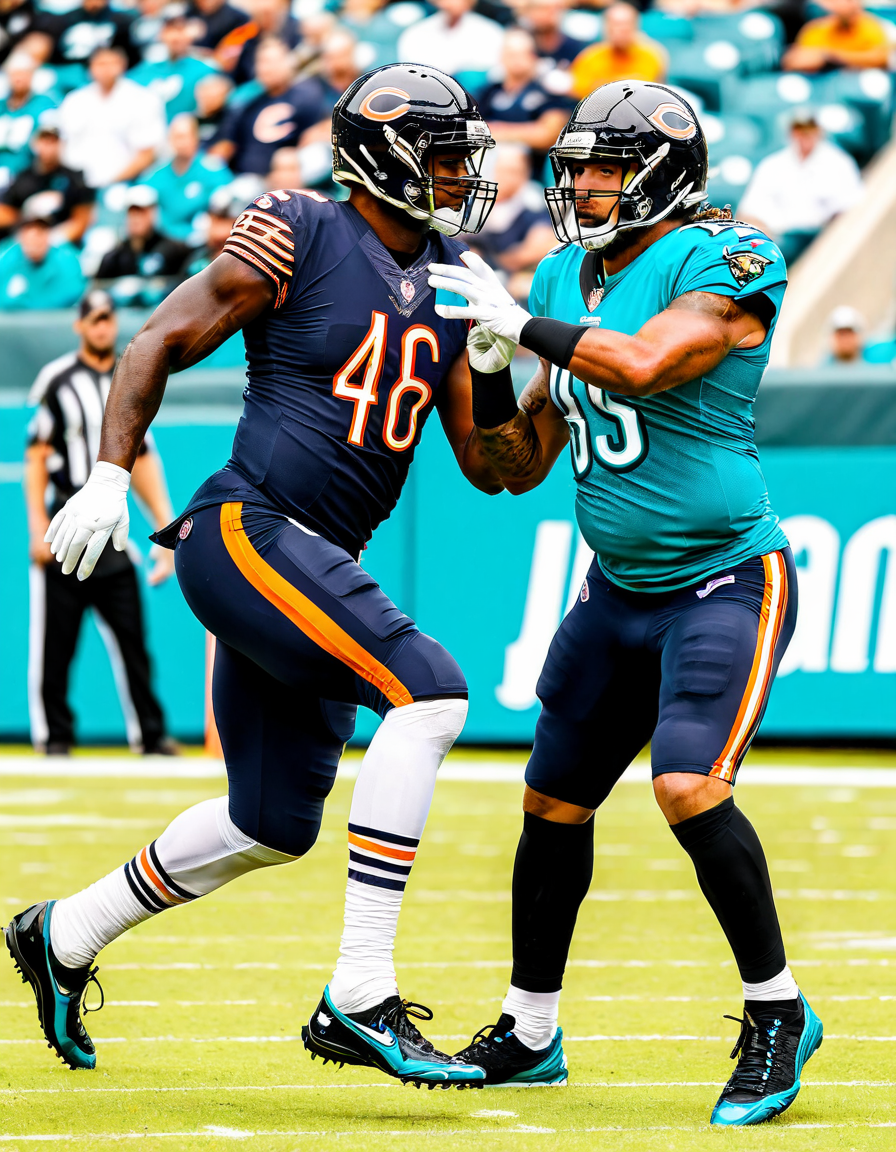 chicago bears vs jacksonville jaguars match player stats