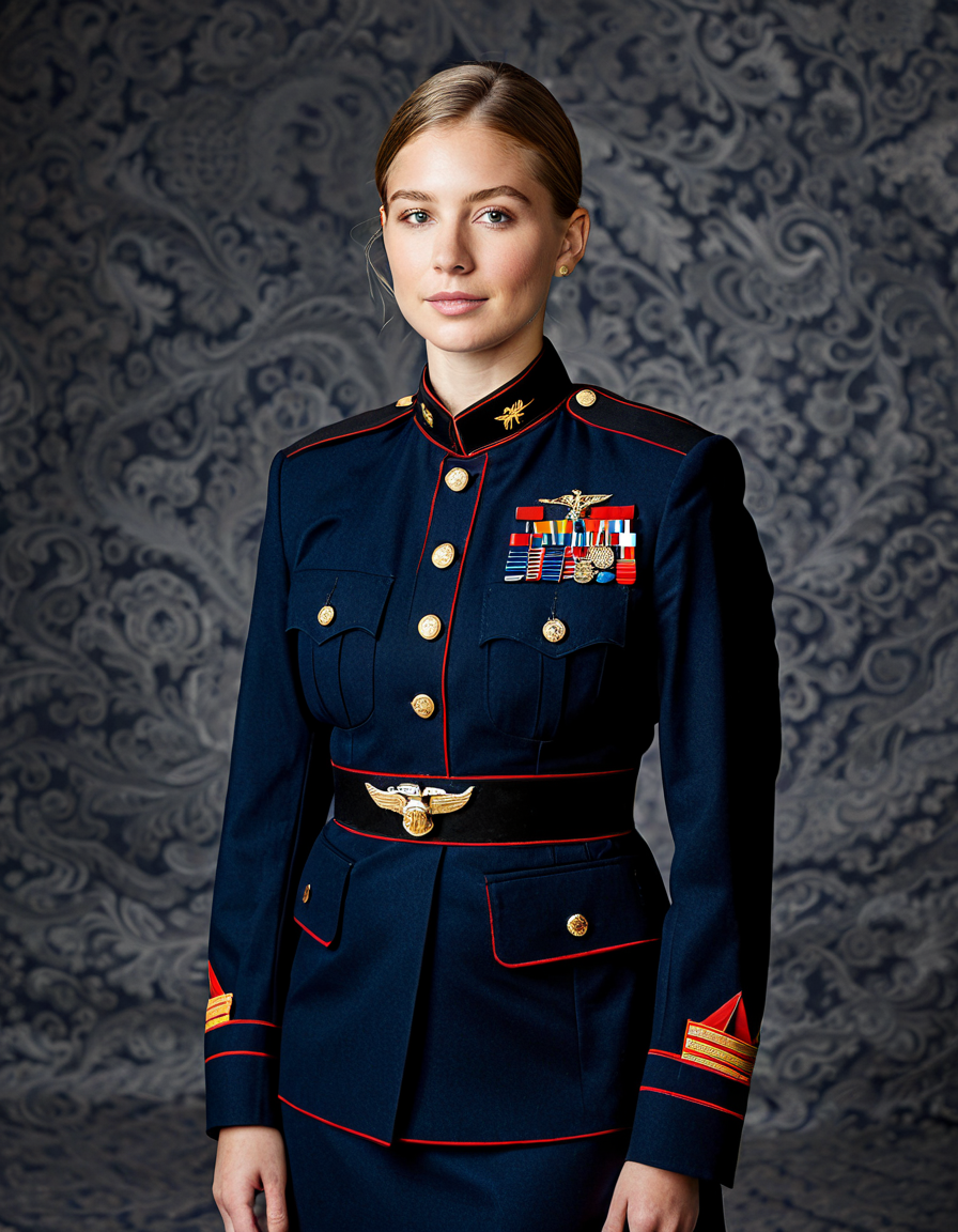 marine dress blues