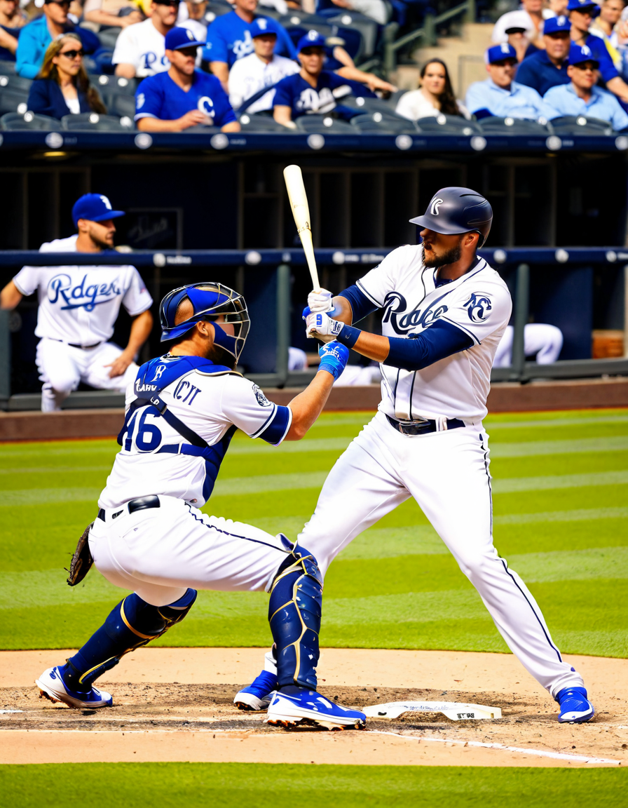 padres vs kansas city royals match player stats