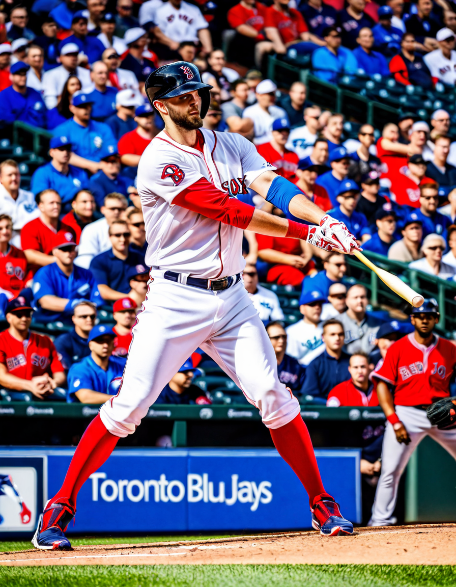 red sox vs toronto blue jays match player stats