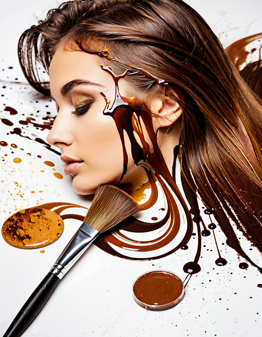 brown hair dye