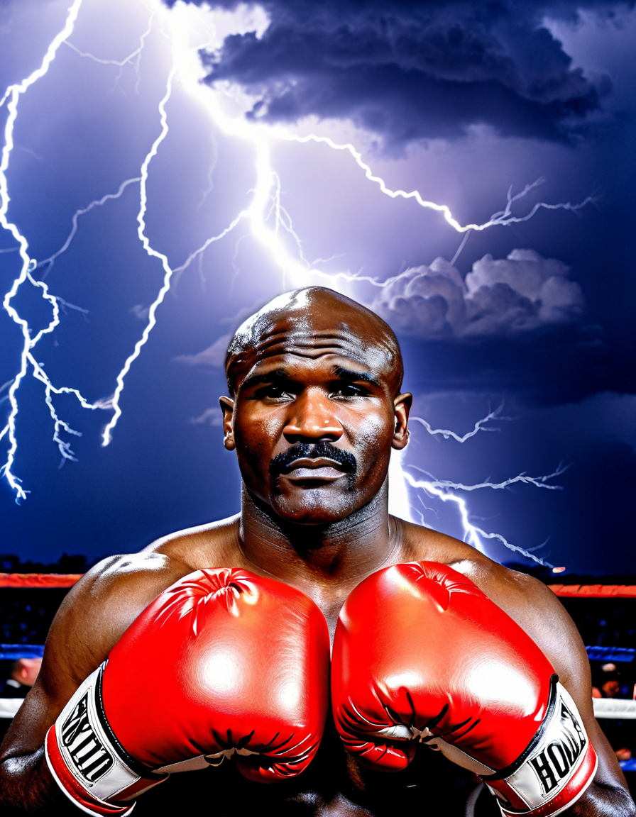 evander holyfield ear