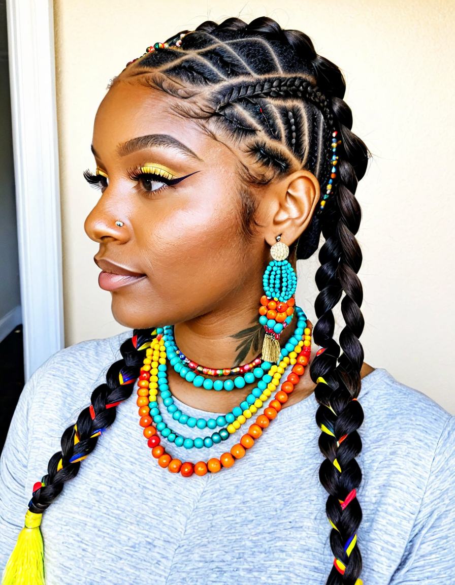 feed in braids